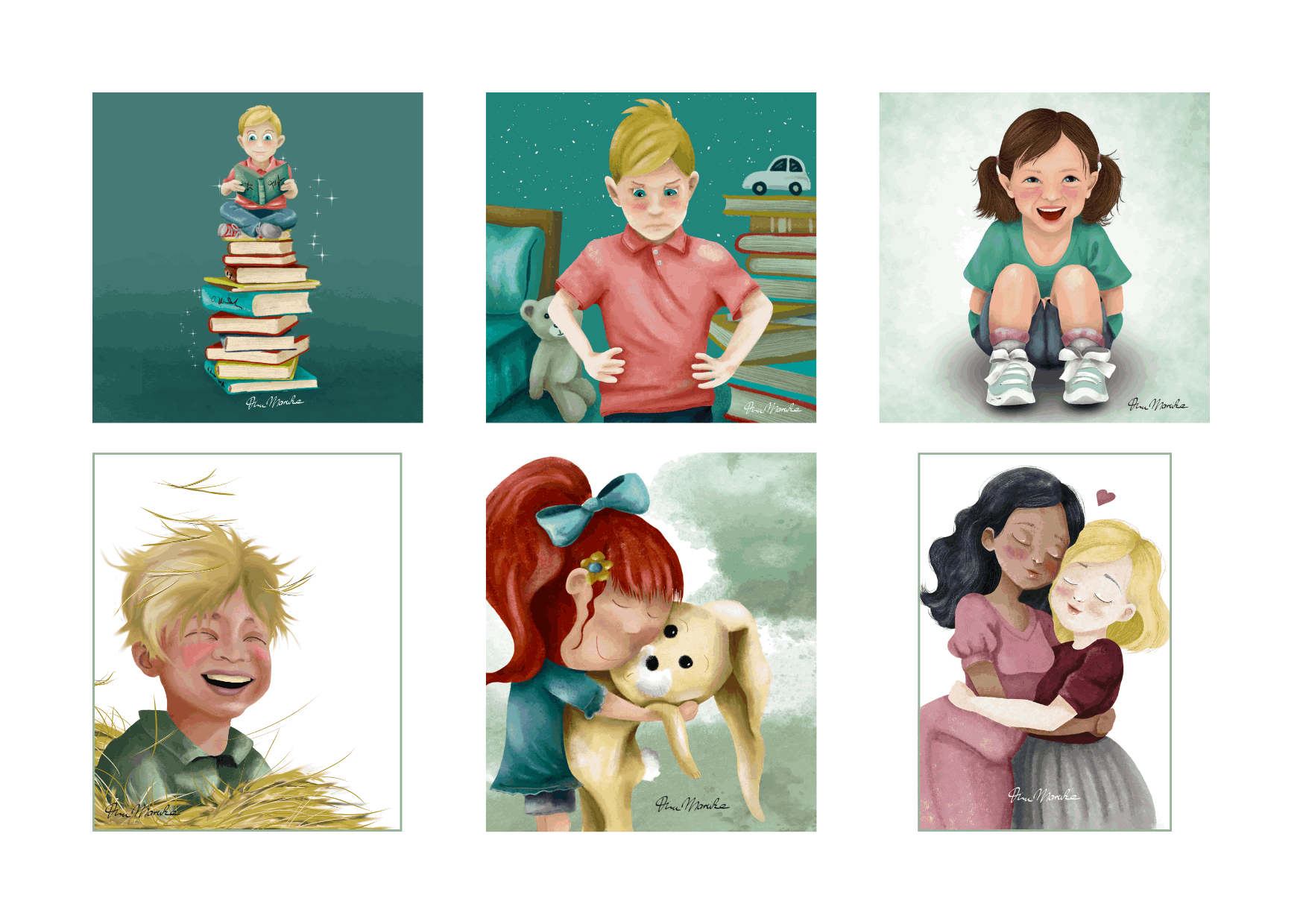 Kinderbuchillustrationen - Tina Mareike Kuschel