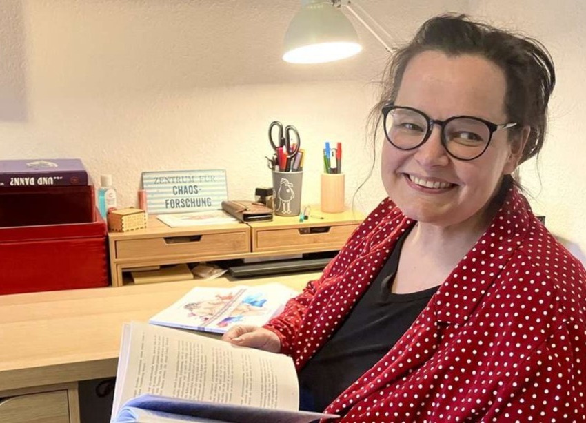 Tina Kuschel will mit ihrem Buch anderen Menschen mit Übergewicht Mut machen. © Lea Borner